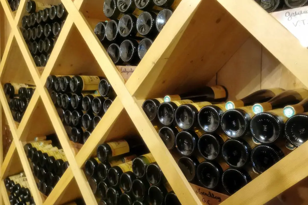 bottles wine-tasting cellar wohleber estate