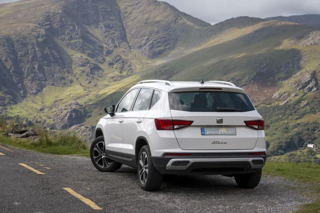 ireland vehicle rental seat ateca mountain driving