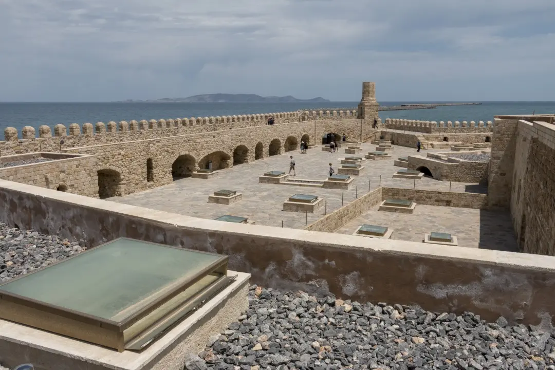 The roof of the fortress