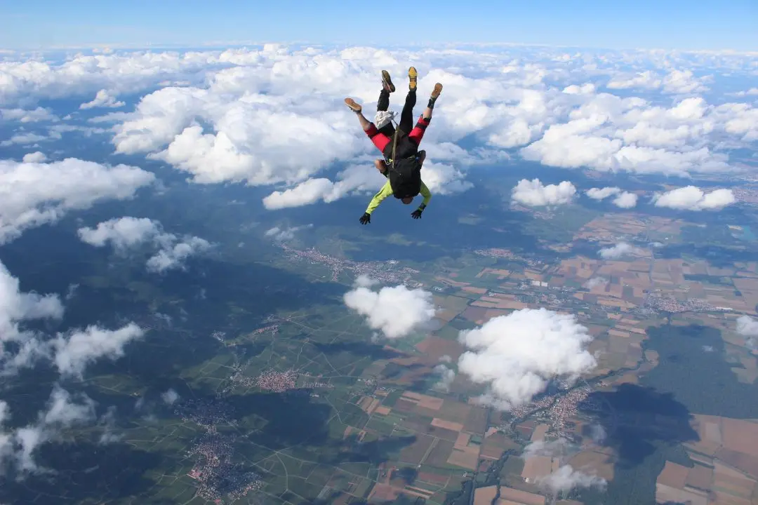 parachute dive alsace