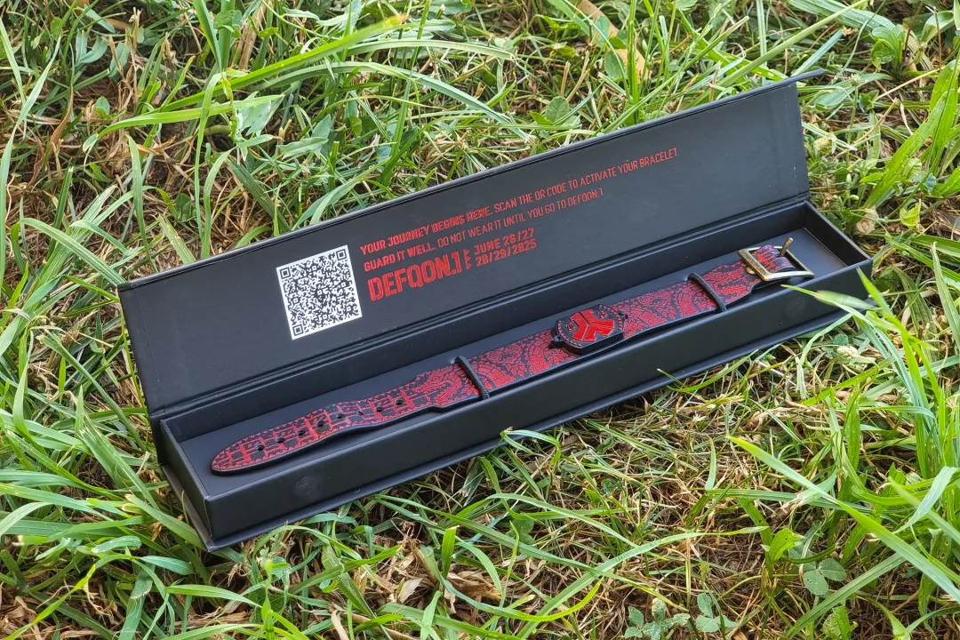 The Defqon.1 2025 weekend cashless bracelet set