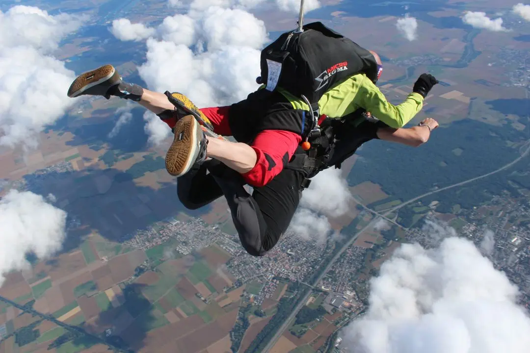 parachute alsace tandem